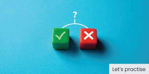 Let's practise: AOD refusal skills