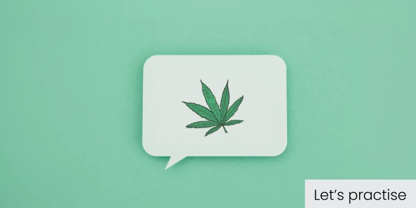 Let's practise: Having a harm reduction conversation about Cannabis