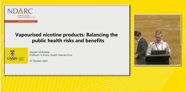Vapourised nicotine products: Balancing the public health risks and benefits