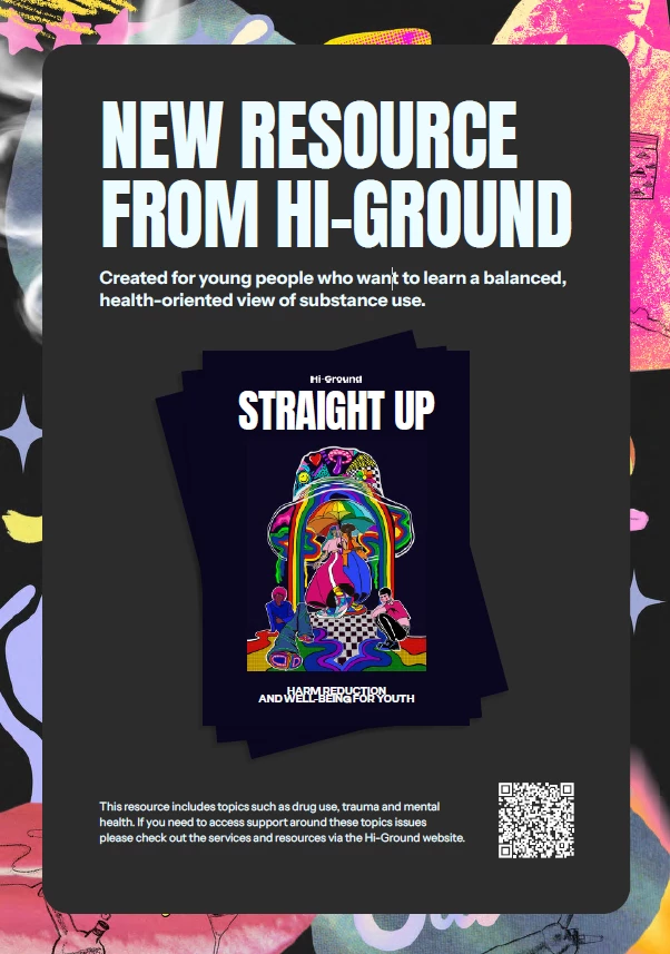 Straight Up: New harm reduction resource for young people
