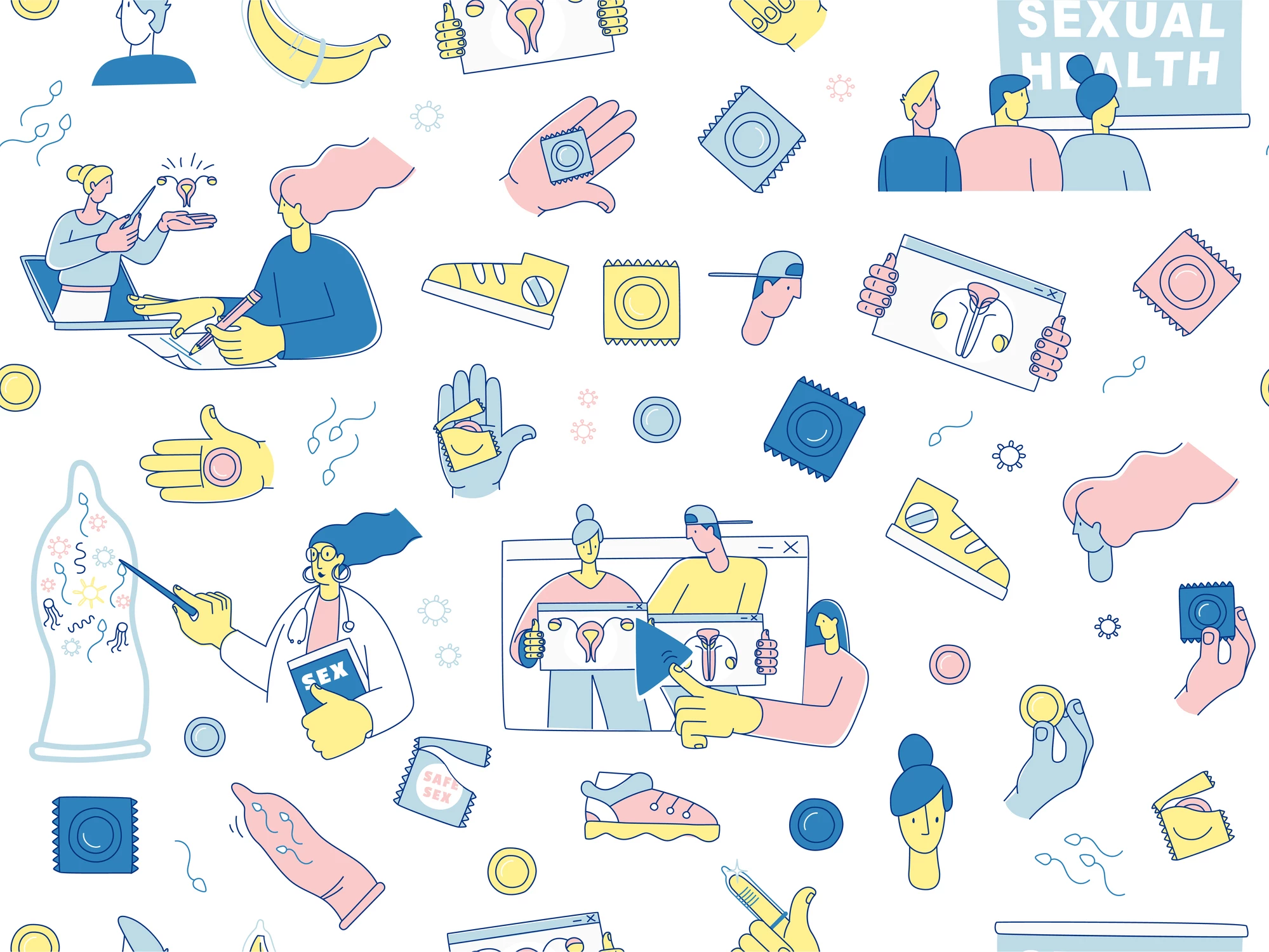 Sexual health information hub for young people