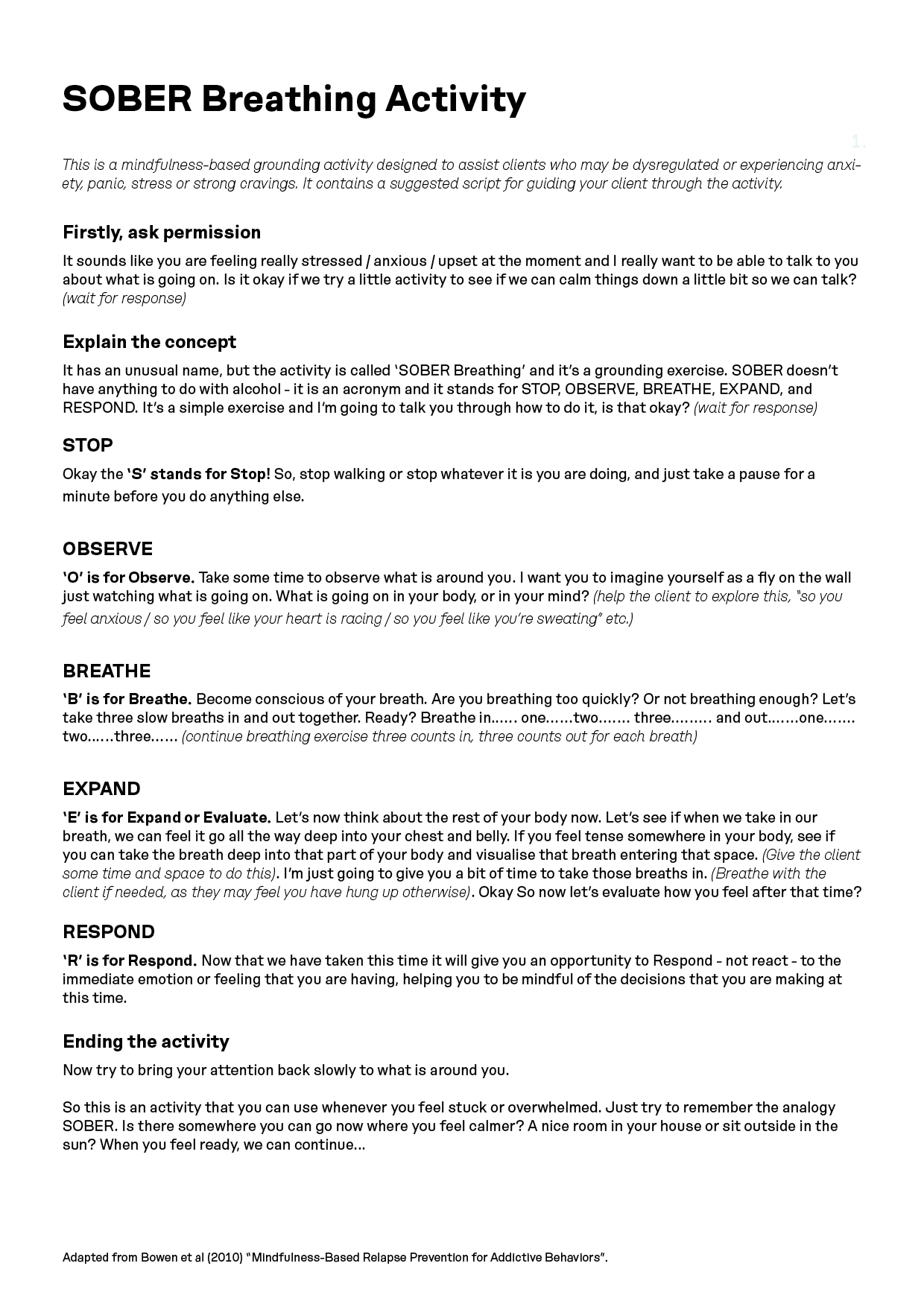 Insight Toolkits Telephone Counselling