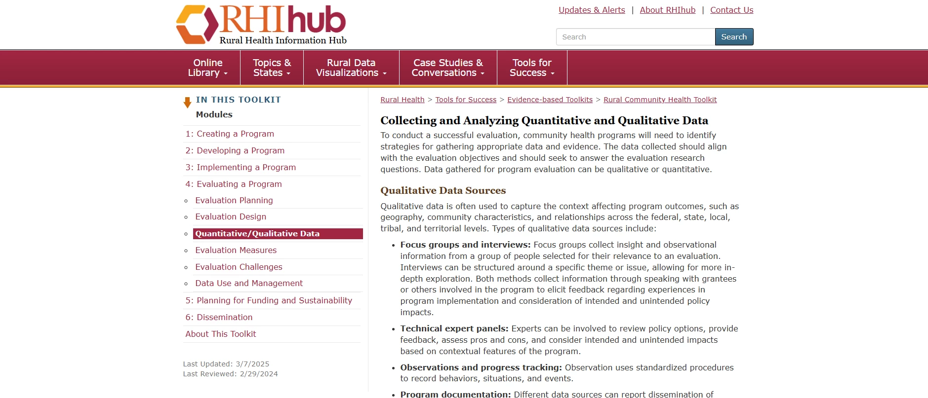 Collecting and analysing quantitative and qualitative data